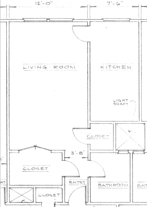 Apartment 17 floor plan